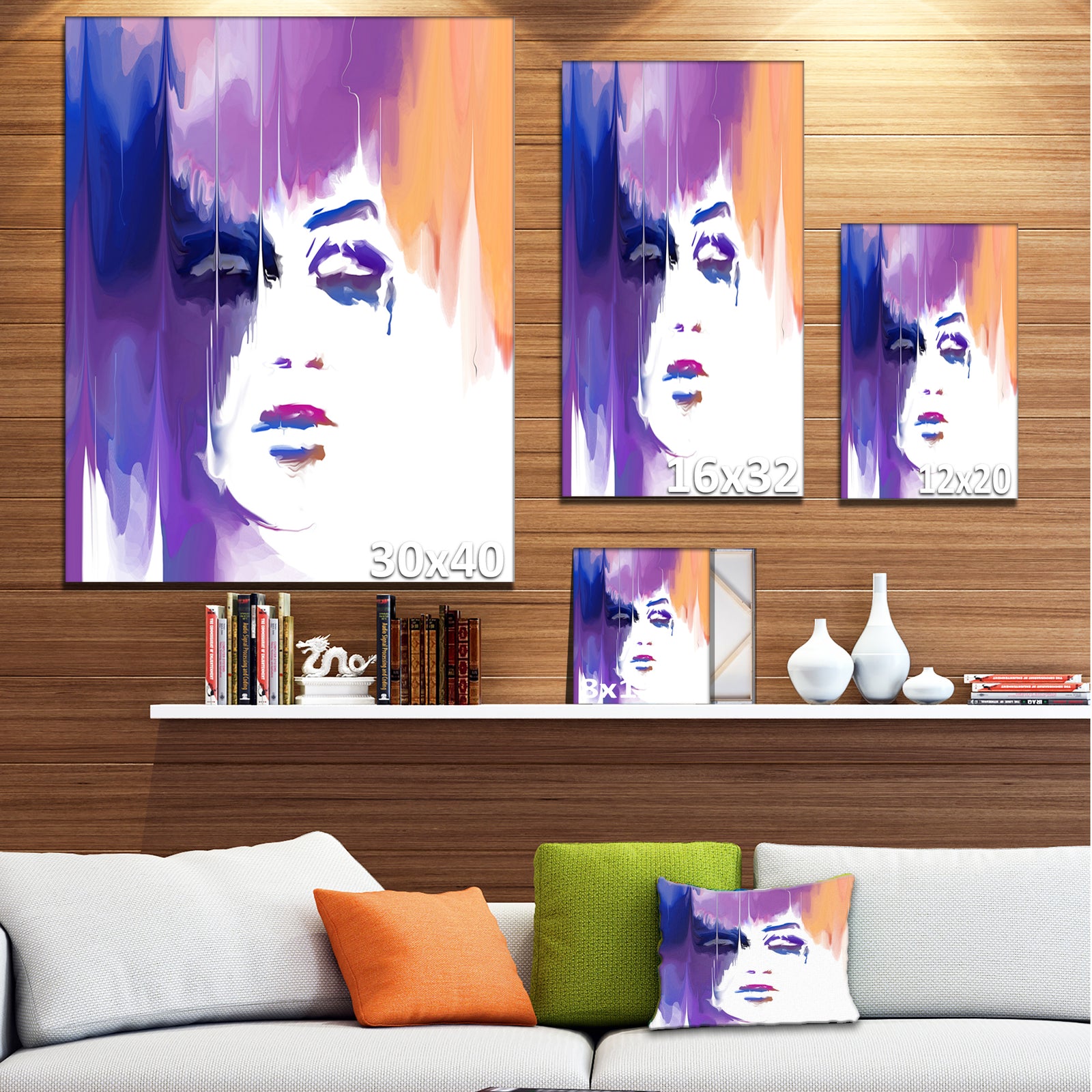 Elegant Woman - Sensual Contemporary Artwork