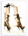 High Heel Shoes - Digital Canvas Art Print