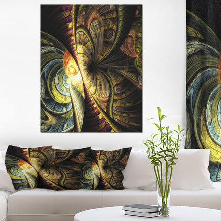 Fractal Illustration - Abstract Digital Canvas Art Print