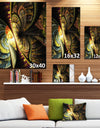Fractal Illustration - Abstract Digital Canvas Art Print