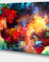 Fractal Paint Fusion - Contemporary Art Canvas Print