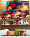 Fractal Paint Fusion - Contemporary Art Canvas Print