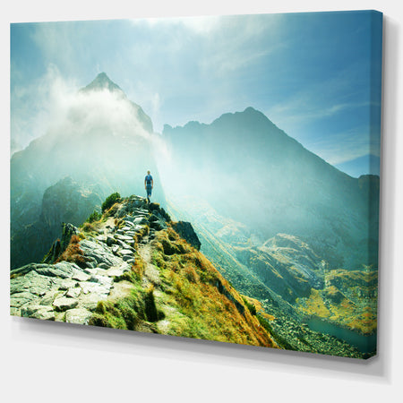Mountains Landscape Photography Canvas Art Print
