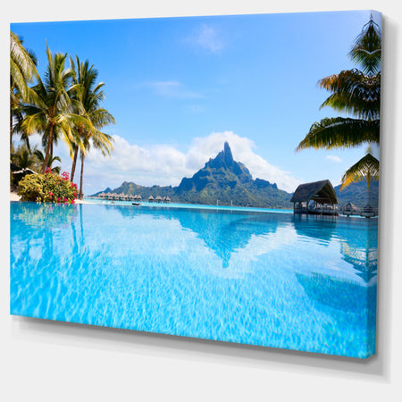 Bora Bora Landscape - Photography Canvas Art Print
