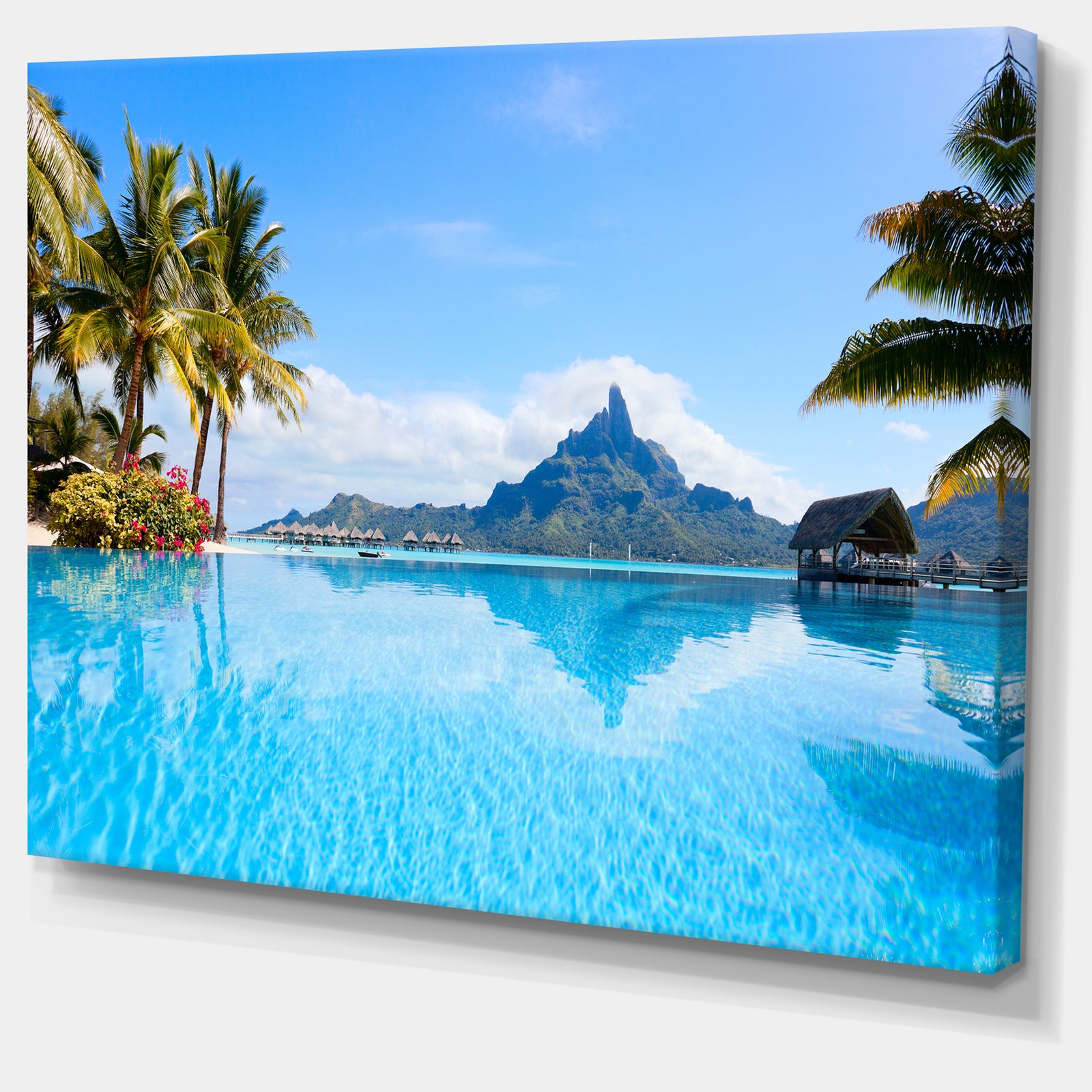Bora Bora Landscape - Photography Canvas Art Print