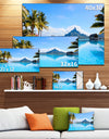 Bora Bora Landscape - Photography Canvas Art Print