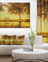 Golden Planet - Landscape Photography Canvas Print