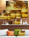 Golden Planet - Landscape Photography Canvas Print