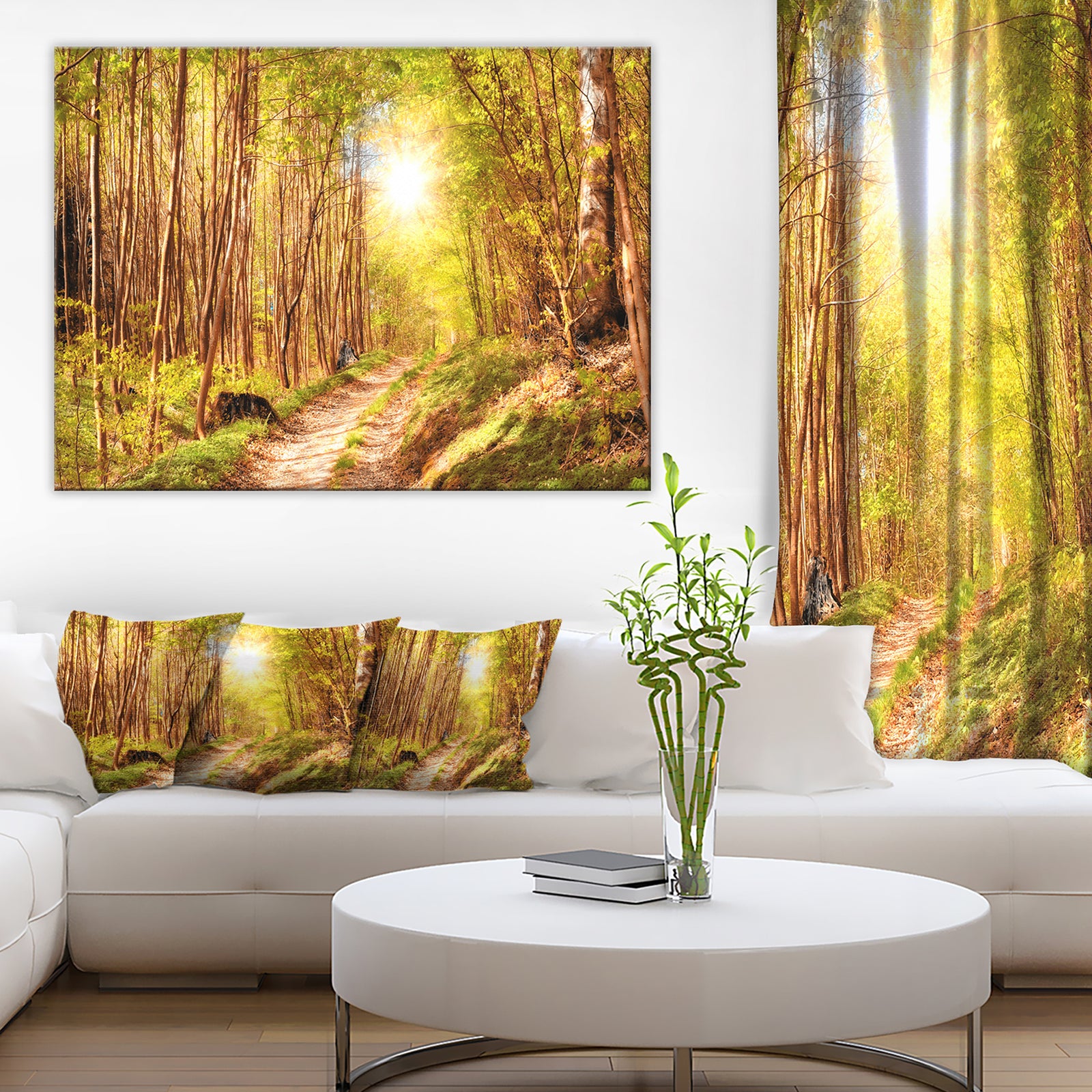 Autumn in Denmark Photo- Landscape Canvas Print