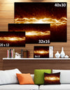 Lightning on Dark Sky - Contemporary Canvas Art Print