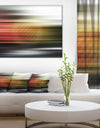 Horizontal Lights - Contemporary Art Canvas Print