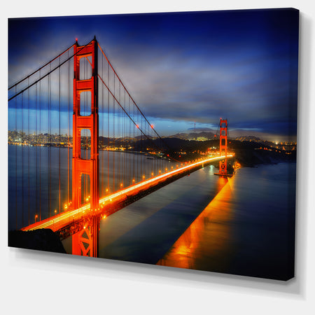 Golden Gate Bridge - Landscape Photo Canvas Print