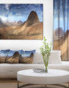 Mountain Scenery Panorama - Landscape Photo Canvas Print