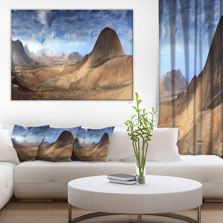 Mountain Scenery Panorama - Landscape Photo Canvas Print