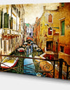 Amazing Venice - Cityscape Canvas Art Print