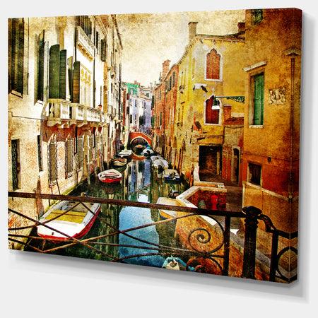 Amazing Venice - Cityscape Canvas Art Print