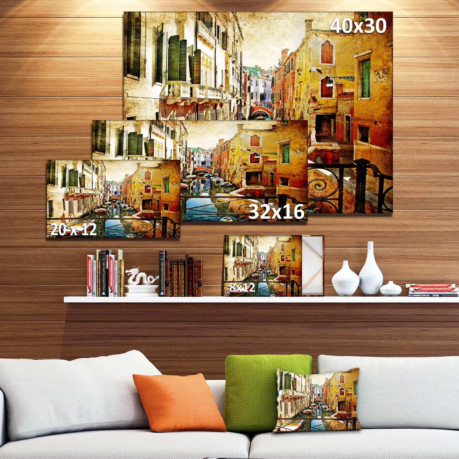 Amazing Venice - Cityscape Canvas Art Print
