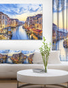 Grand Canal Panorama - Landscape Photo Canvas Print