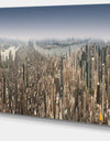 NYC 360 Degree Panorama - Cityscape Photography Canvas Print