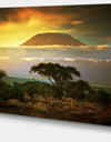 Mount Kilimanjaro Photography- Landscape Canvas Print