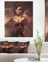 Woman - Sensual Contemporary Canvas Art Print