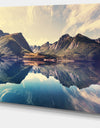 Norway Summer Mountains - Landscape Photo Canvas Print