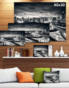 Dark Shanghai City - Cityscape Photography Canvas Print