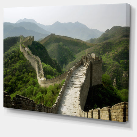Great Wall of China Photography Canvas Art Print