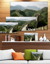 Great Wall of China Photography Canvas Art Print