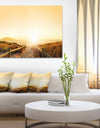 Beach near Cape Town Panorama Photo Canvas Art Print