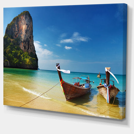 Andaman Sea Tropical Beach - Photography Canvas Print