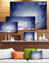 Blue Celestial Landscape - Photo Canvas Print