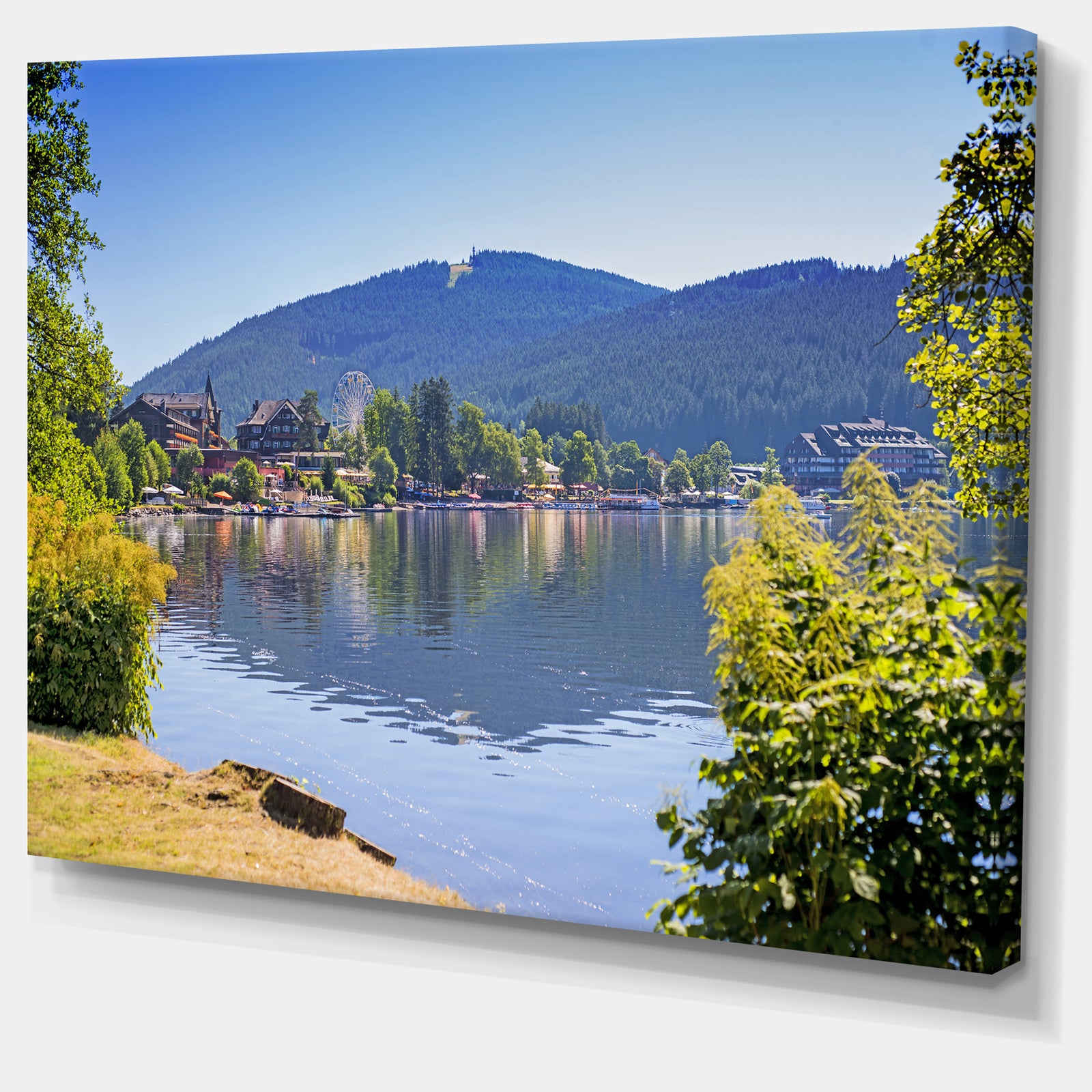 Lake Titisee Black Forest Germany - Photo Canvas Print