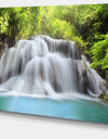 Huai Mae Kamin Waterfall - Photography Canvas Print