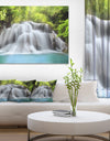Huai Mae Kamin Waterfall - Photography Canvas Print