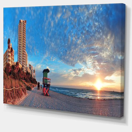 Miami South Beach - Photography Canvas Art Print