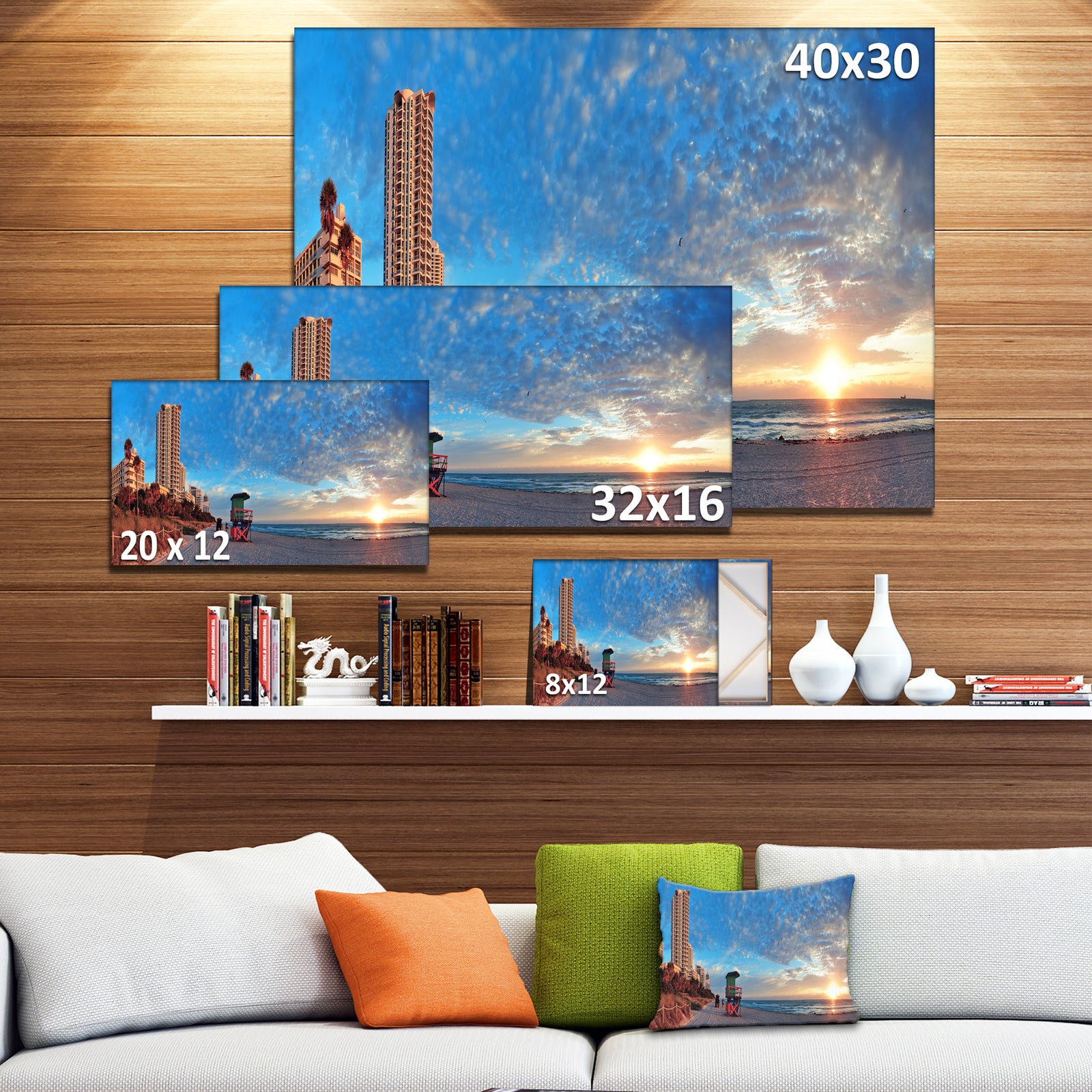 Miami South Beach - Photography Canvas Art Print