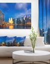 Landscape of Singapore Cityscape - Photo Canvas Print