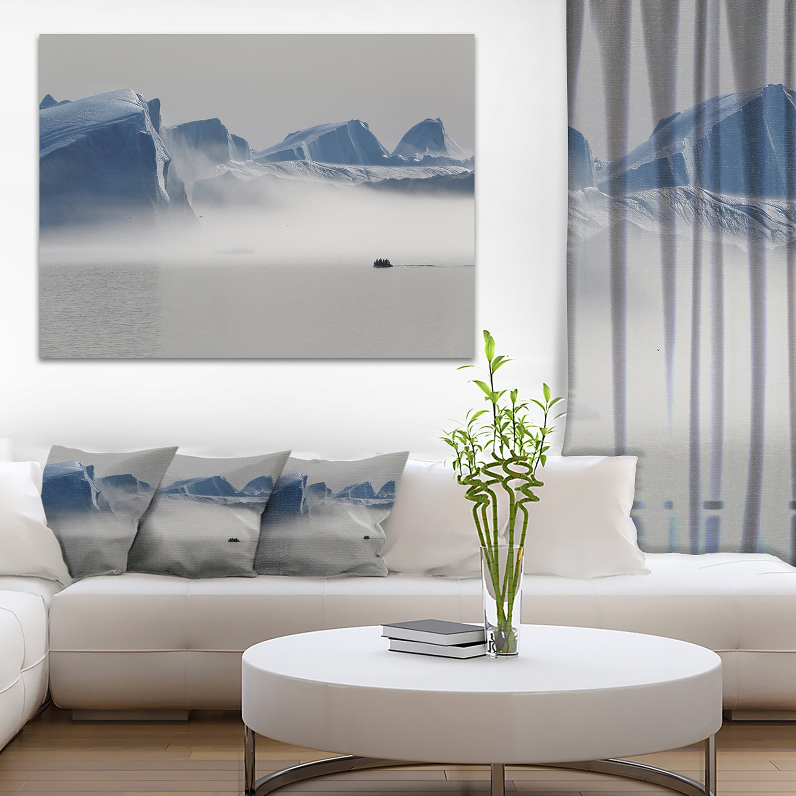Nature of Greenland - Landscape Photo Canvas Print