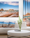 Atlantic Ocean Cost in Brittany - Photo Canvas Print