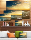 Beach Panorama - Landscape Canvas Art Print