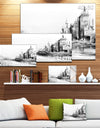 Zurich in Afternoon Sunlight - Cityscape Canvas Art Print