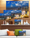 New York City Wonderful Sunset View - Cityscape Photo Canvas Print