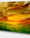 Santa Rosa California - Landscape Painting Canvas Print