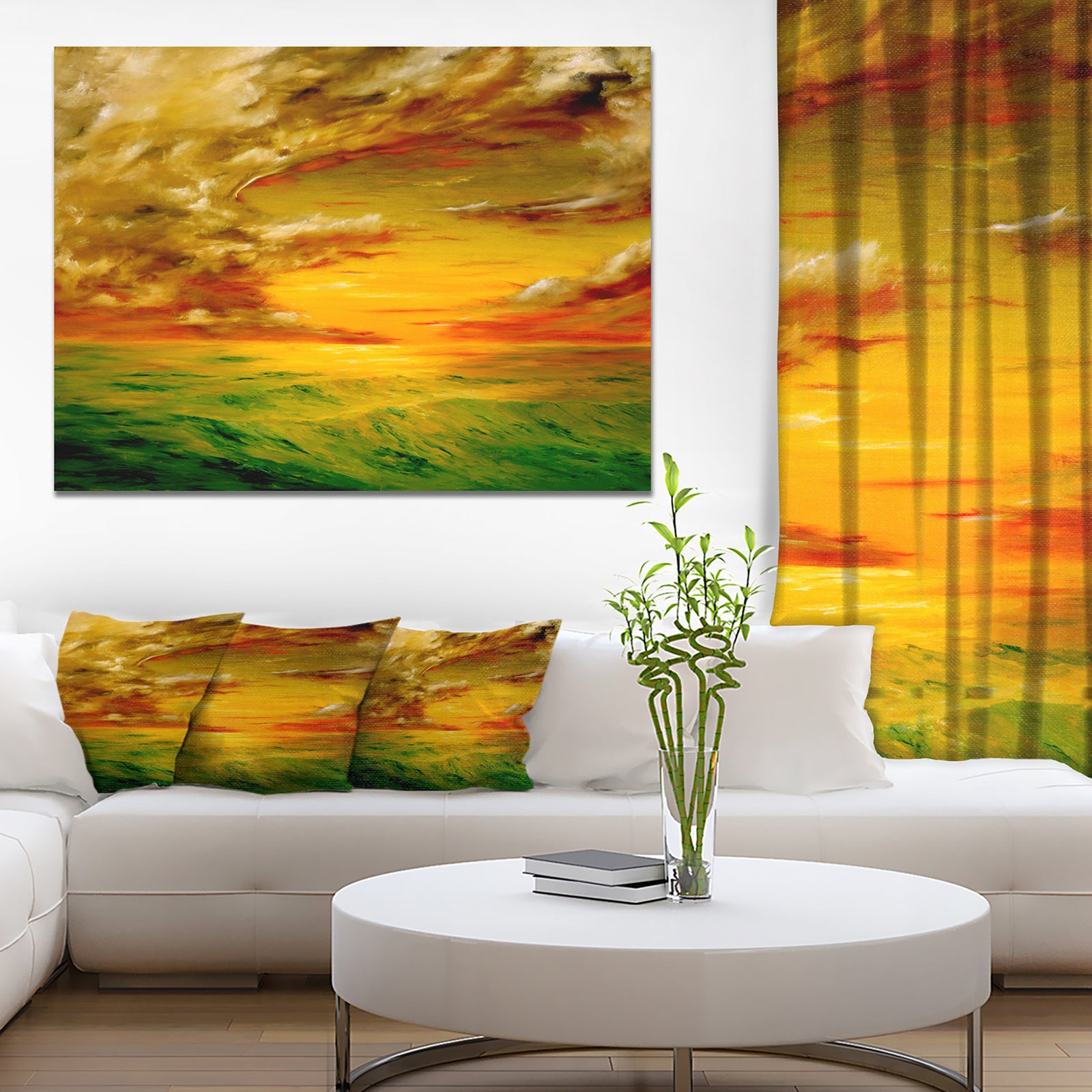 Santa Rosa California - Landscape Painting Canvas Print