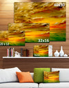 Santa Rosa California - Landscape Painting Canvas Print