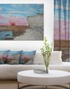 Sunset Seashore - Seascape Painting Canvas Print