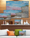 Sunset Seashore - Seascape Painting Canvas Print