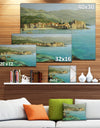 Bay Near Old Budva - Landscape Painting Canvas Print