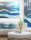 Blue Sky with Clouds'Landscape Canvas Art Print